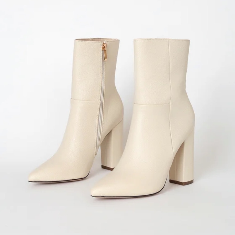 Lulu’s leather booties